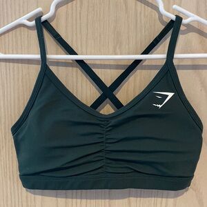 Gymshark ruched sports bra